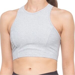 Outdoor Voices Athena Crop Top in Dove